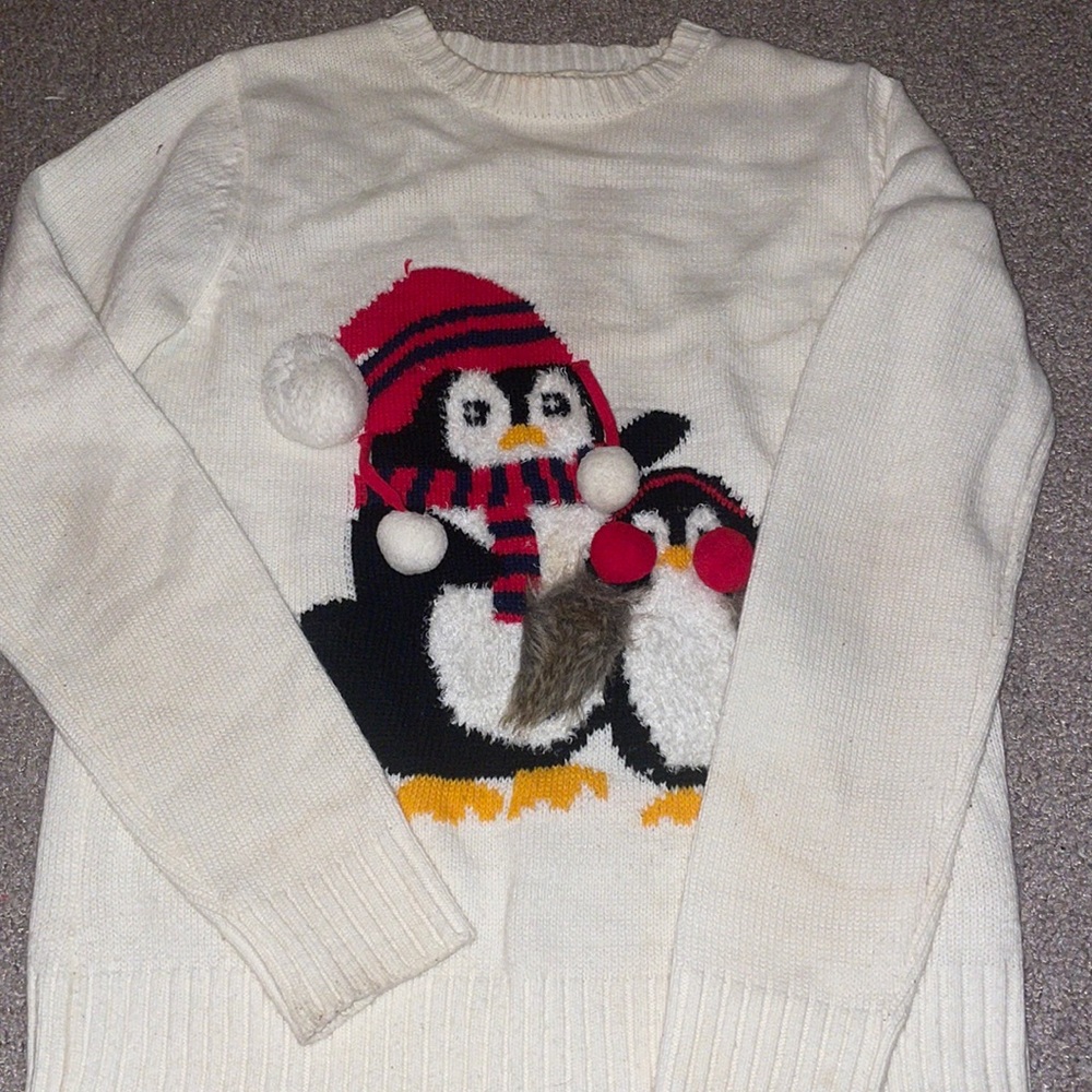Forever 21 Penguin Christmas sweater